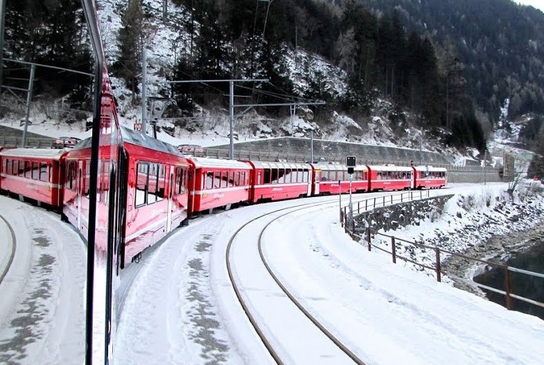 capodanno sul glacier express