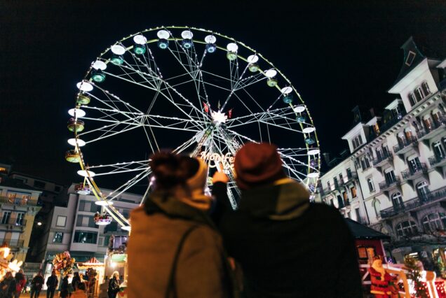 Mercatini di Natale a Montreux con Babbo Natale