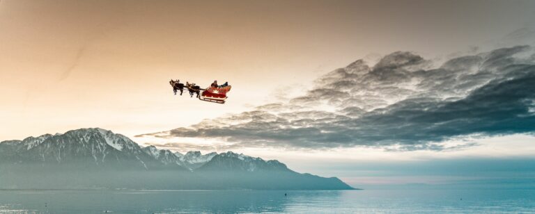 Mercatini di Natale a Montreux con Babbo Natale