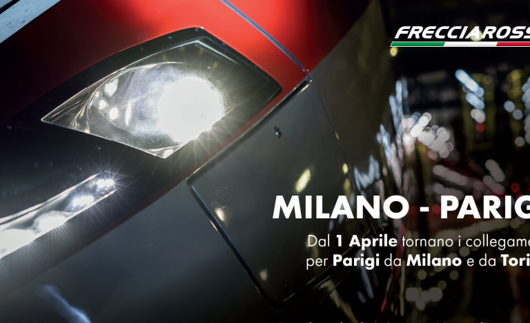 frecciarossa da MIlano a Parigi